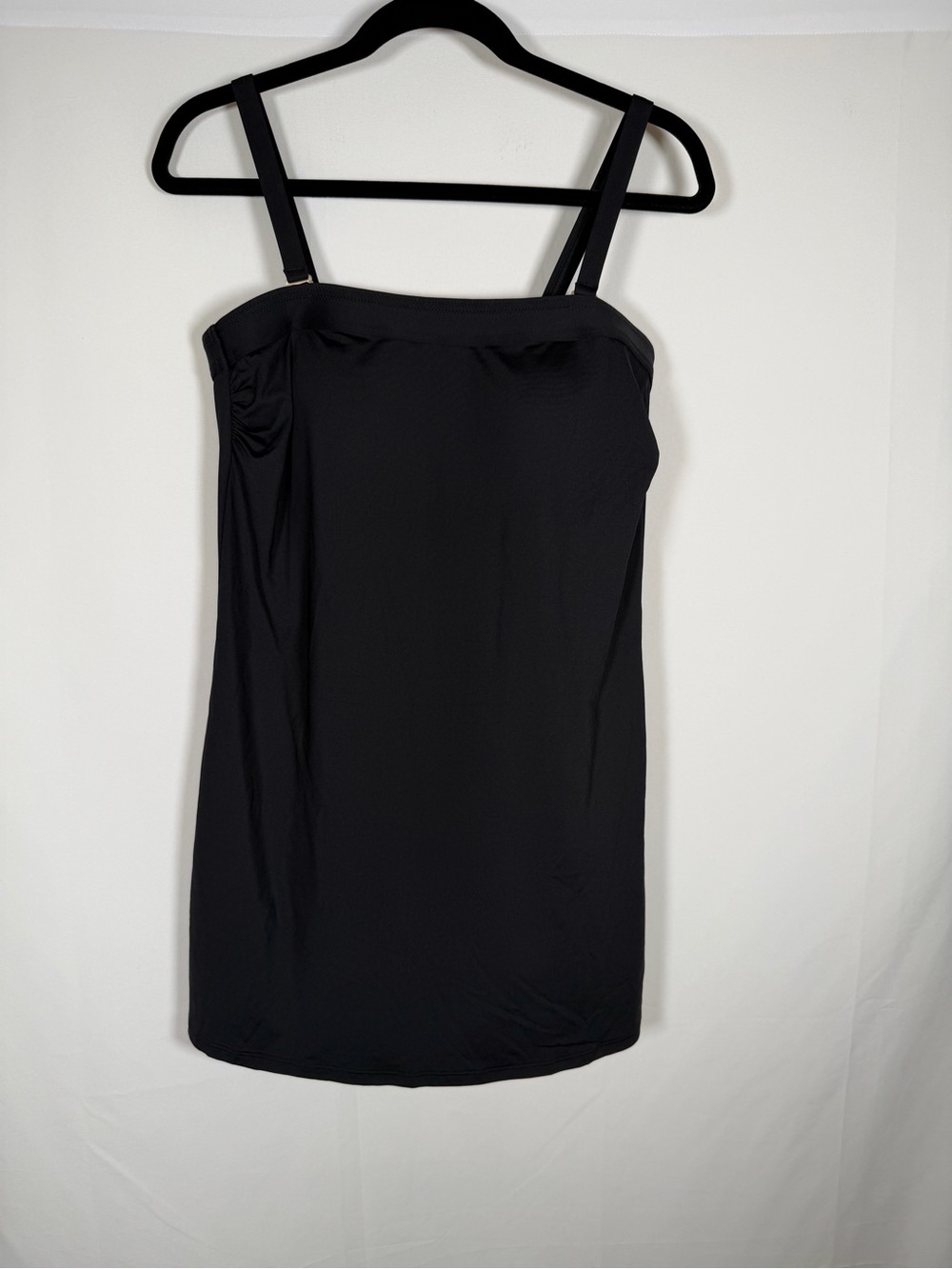 Lands' End Black Tankini Swim Dress